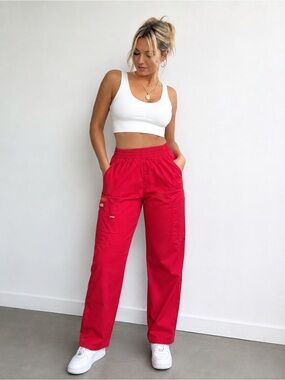 Dickies Women's Red Track Pants